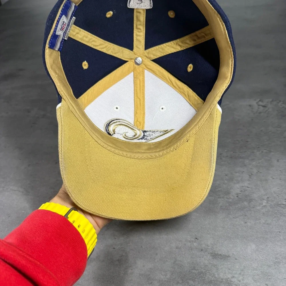 Reebok St. Louis Rams NFL Equipment Hat Cap Gold Blue‎ Kids Football